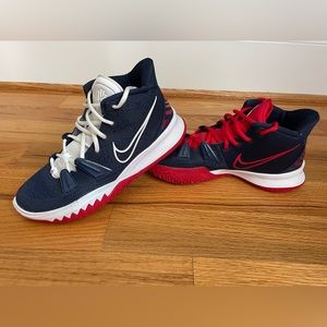 Nike Kyrie 7 Basketball Shoes | Men’s Size 8 | Red, White & Blue